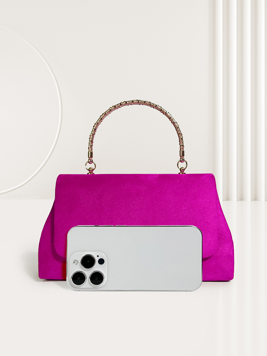 Sac de soirée pour femme en daim de haute qualité, sac à main élégant pour dame, sac de mariée_voghion.com