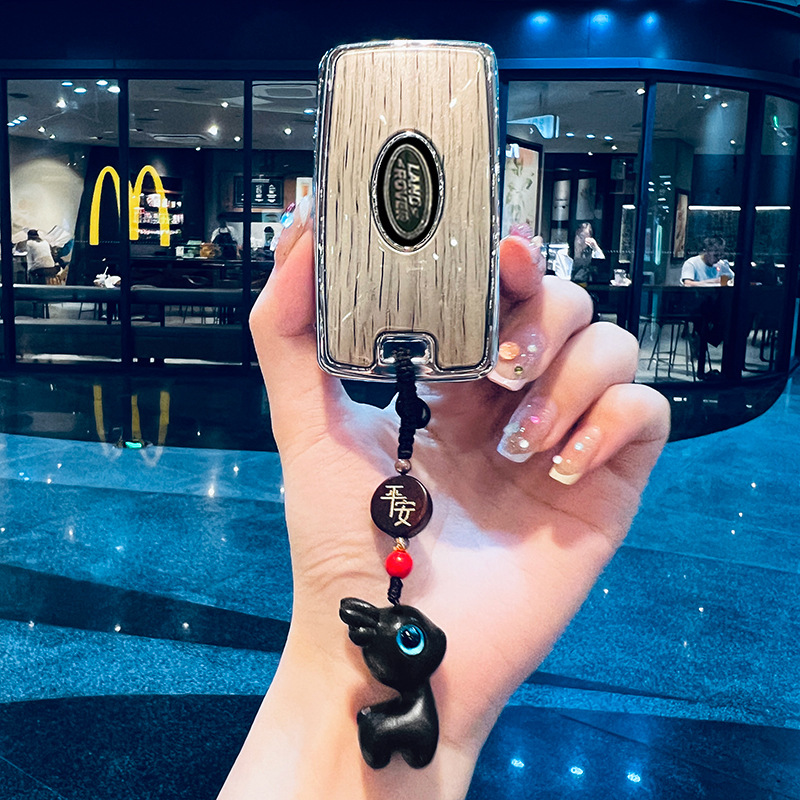Range Rover Key Cover | 无 Car key bag - smart-b-style-champagne-gold-safe-journey