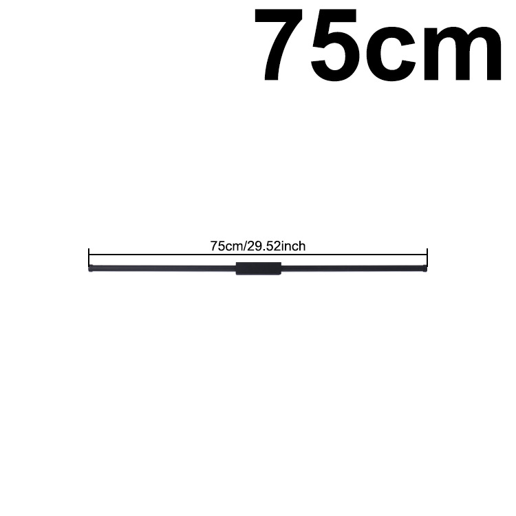 Interior LED minimalista lámpara de pared larga empaque dividido transfronterizo para sofá dormitorio sala de estar decoración del hogar