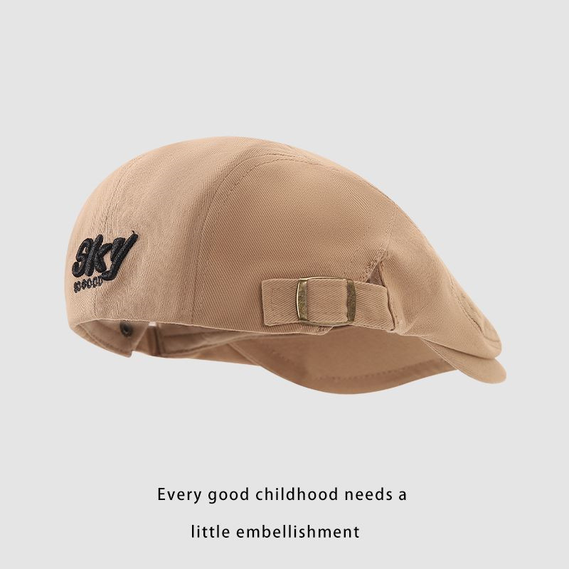 Sombreros para bebés primavera y otoño boina para bebés niñas y niños guapo sombrero de sombrero de sol para niños de verano