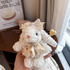 バルーン人形バニー人形ぬいぐるみソフトかわいいキーホルダーペンダントかわいいバニー人形ぶら下げ漫画超かわいい