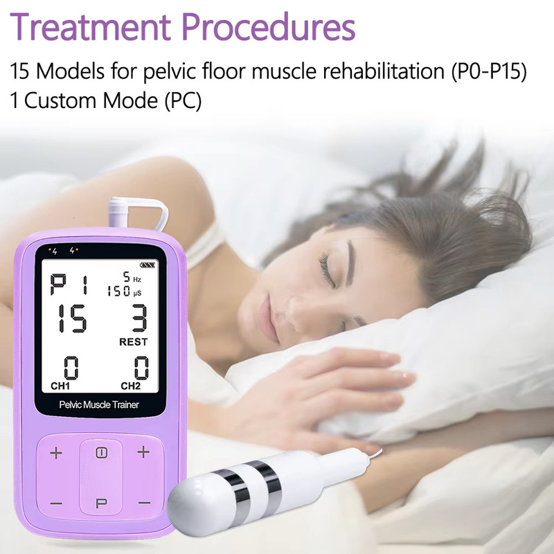 2 Channels 15 Modes Pelvic Muscle Electrical Trainer Kegel E|undefined