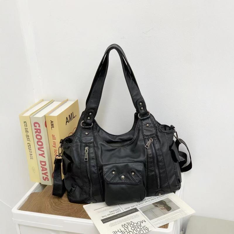 Cross - Border Special for Women 's retro Washing Y2K spicy Girl Locomotive pack de gran capacidad Japan and Korea Fashion Pocket single Pocket Pack