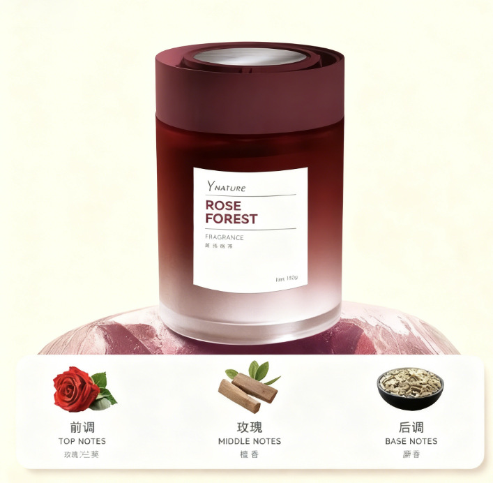 車載アロマ2026年新モデル 長時間持続する香り 空気を浄化し、臭いを除去する車用フレグランス 固形アロマ