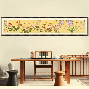 Monalisa Royal cross-stitch flower picture gujuan cloth New style large decoration simple handmade thread embroidery for living room