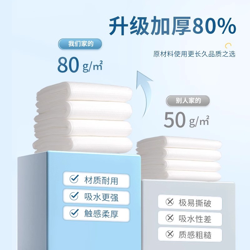 Disposable bath towels travel individually packaged towels compressed and thickened to increase travel hotel supplies for two people