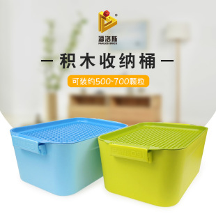 ����˹500PCS�w���ռ{���ռ{��ƴ�bС�w�����ϷeľͰ���lƴ��