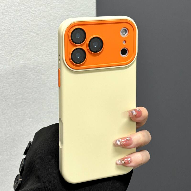 Dopamine Lens Frame Detachable Skin-Friendly Lake Green Suitable for Apple 17 Pro Max Phone Case iPhone 16 Pro High-Quality 15 Niche 14 Versatile 13 Simple 12 Shockproof 11