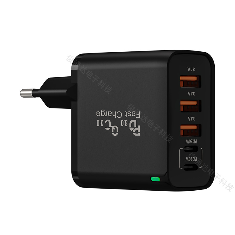 2C3A 유럽 표준 고속 충전 헤드 [블랙]