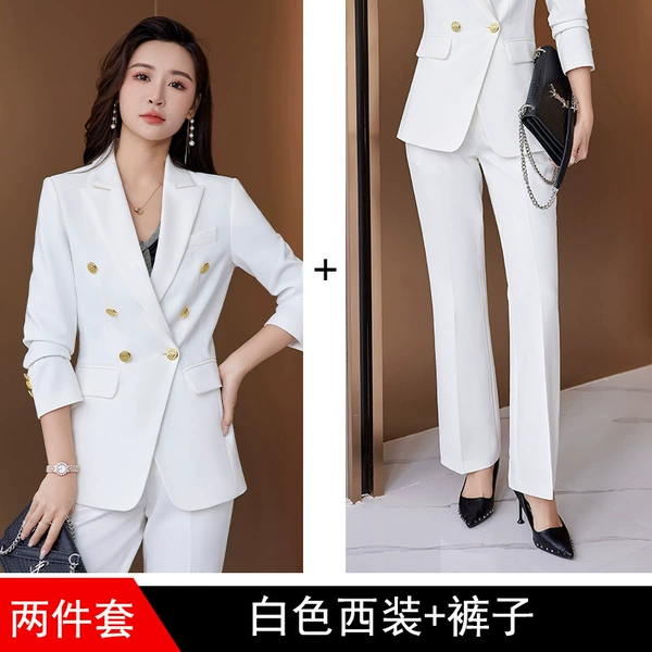 YX8017 white suit + pants