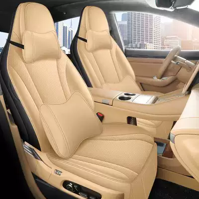 Modelə uyğun (Original) oturacaq örtükləri: Car Seat Cover and Cushion - amber-brown-deluxe-edition-remarks-on-model-year-rear-row-half-package