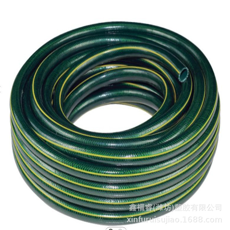 厂家供应 pvc纤维软管 灌溉园艺浇水农用纤维软管 蛇皮管增强管
