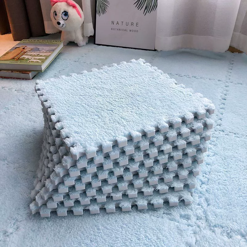 Модульные ковровые плитки 30×30×1,6 см, плитки с пазом, однотонные и многоцветные наборы