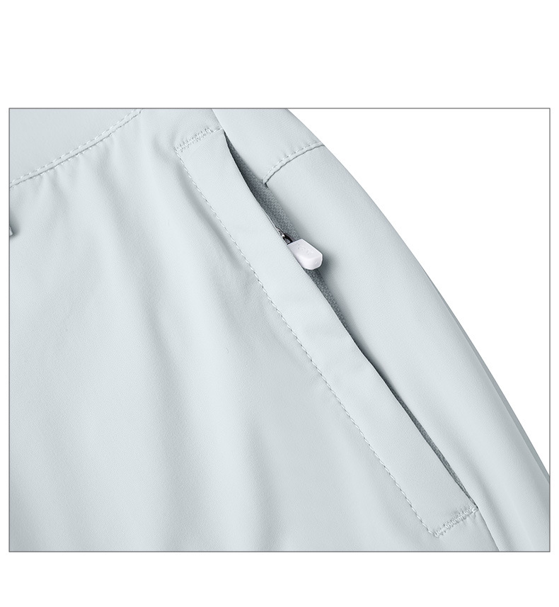 Quần dài golf trẻ em PGM thắt lưng co giãn cho bé trai mùa hè — Yf601-áo màu trắng, Yf601-áo màu xanh hải quân trắng, KUZ161-Quần Đen, Yf601-áo màu đen trắng chi tiết 15