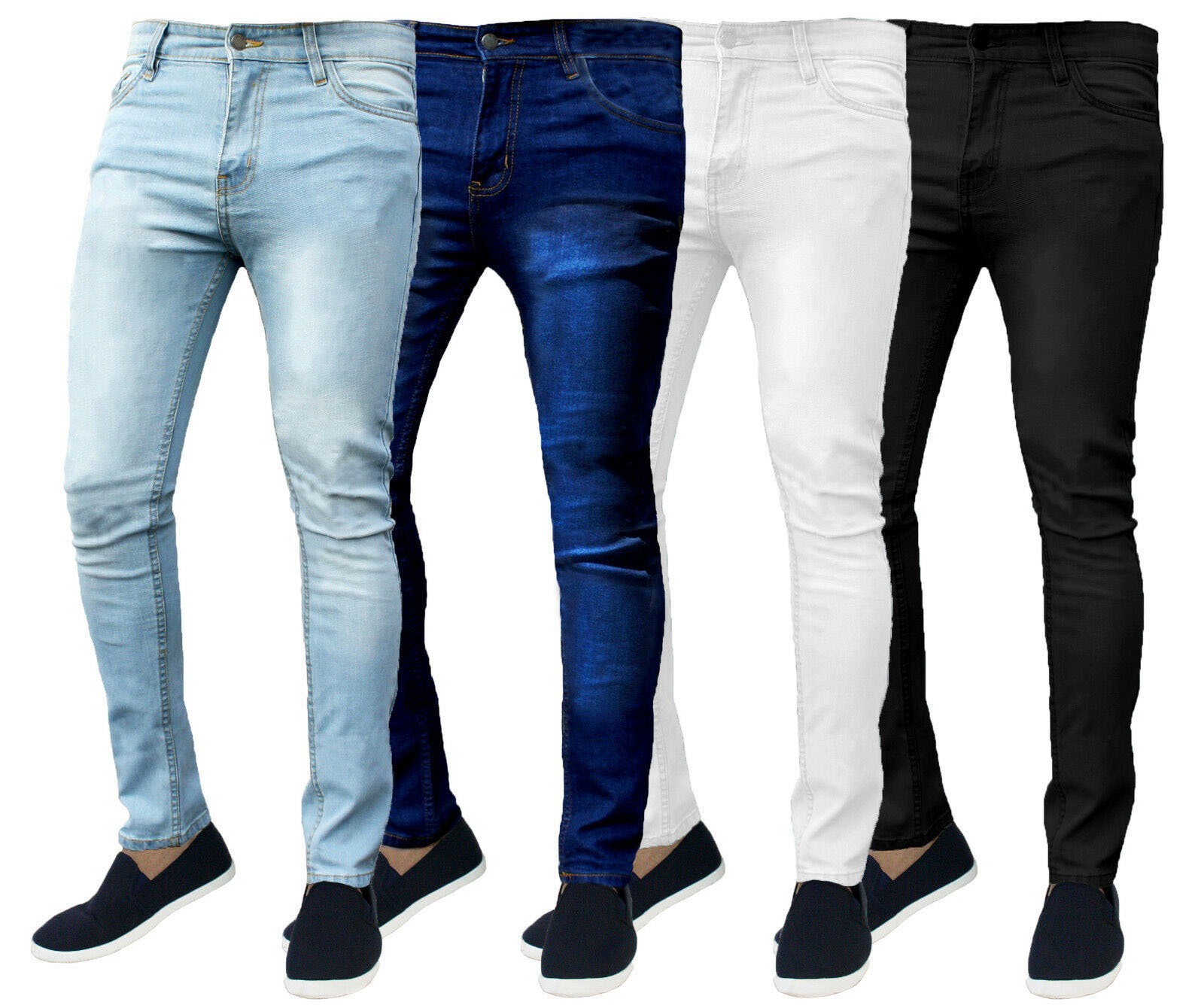 Men's Clothing High quality exclusive men's stretch short straight jeans, Amazon Wish, classic, simple, and popular_voghion.com