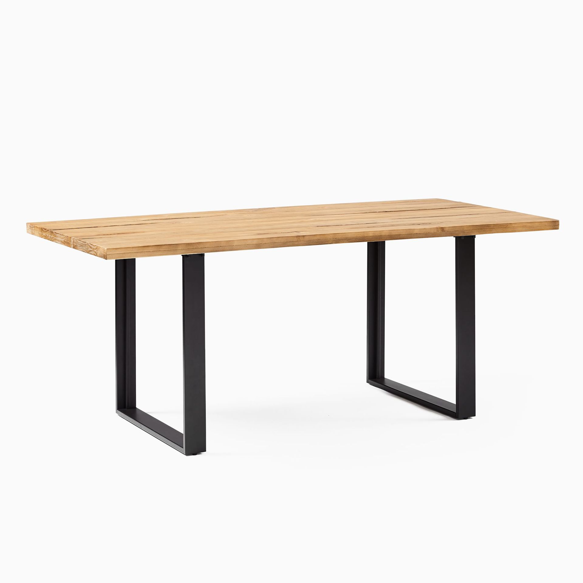Mesa de comedor de madera sólida de exportación de lujo ligero de alta calidad MDF mesa de comedor de madera