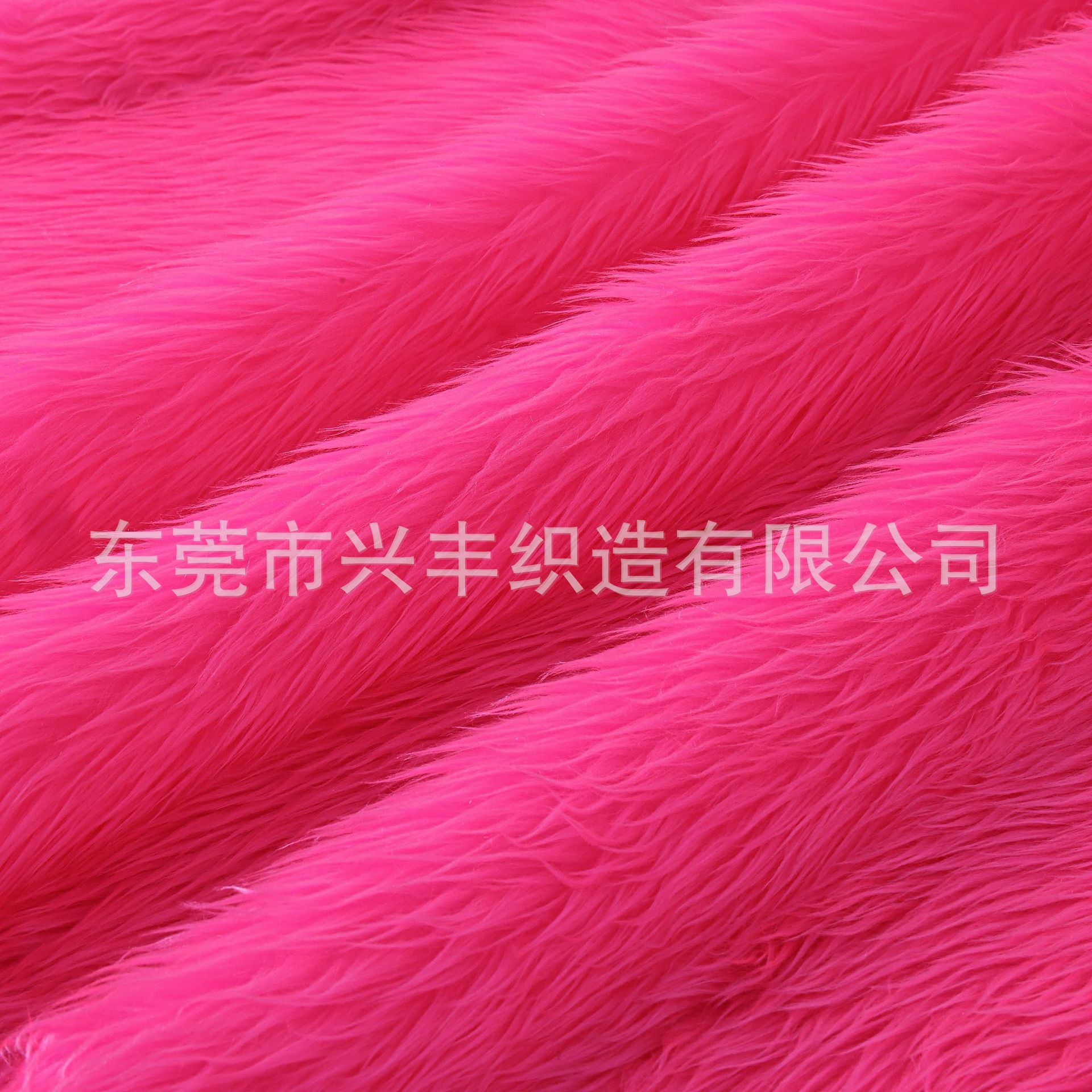 現物の3cm洗水ウサギの毛のローラー93色のおもちゃの服装の家庭用紡績の靴の材料の人造の長い毛の生えた生地の落水した毛