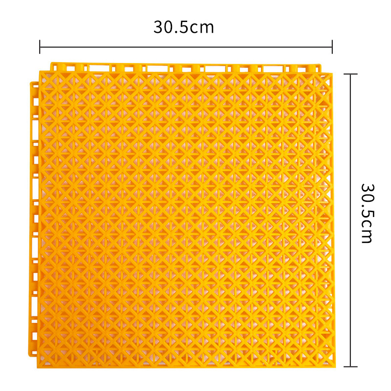Jardín de infantes suspendido alfombra de piso de plástico alfombra de piso suspendido montado alfombra de piso de plástico suspendido alfombra de piso espesado
