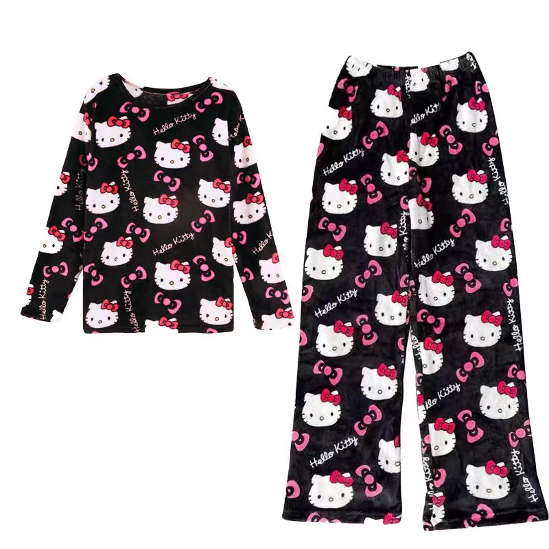 Cartoon flannel set
