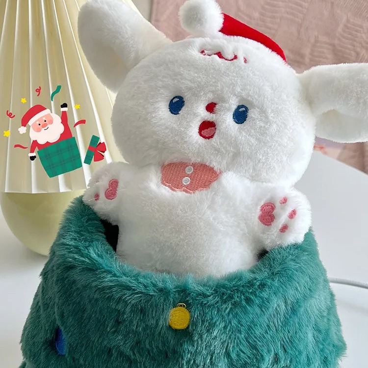 Christmas Tree Plush Toy - Adorable Holiday Decor & Gift For Girls, Best Friends, Birthday & New Year Celebrations_voghion.com
