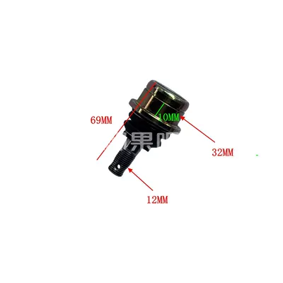 Motorcycle frame: arm ball joint - model-b-12mm-32mm-diameter-10mm-height