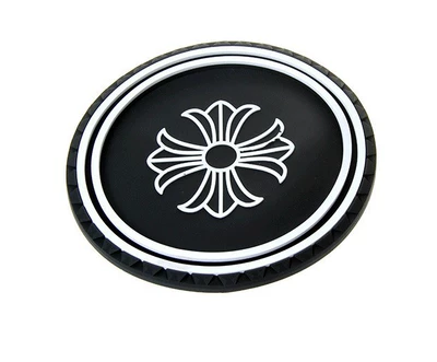 diamond sticker, feather, sun-resistant, Anti-slip mat - white-chrome-hearts