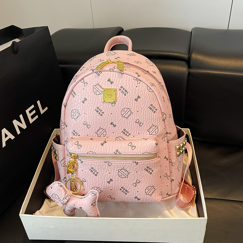 Bolso medio rosa claro desnudo
