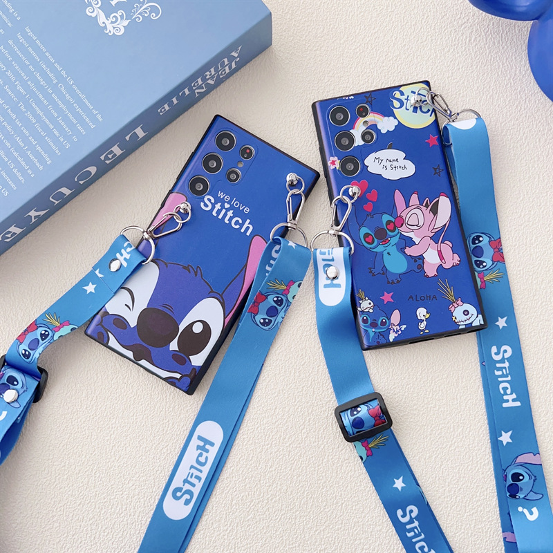 Crossover lanyard set for Samsung A04s Stiezai mobile phone case a32/A72 creative doll S22ultra female 9