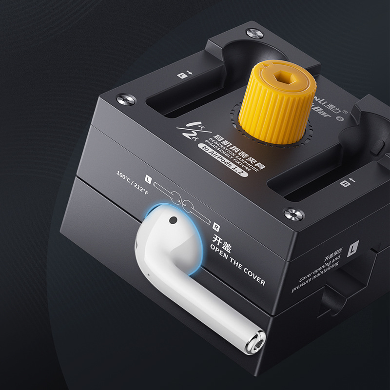 Potencial auricular desmontaje accesorio adecuado para Airpods1/2/Pro fijo desmontaje mantenimiento sin fisuras presión abrazadera de retención