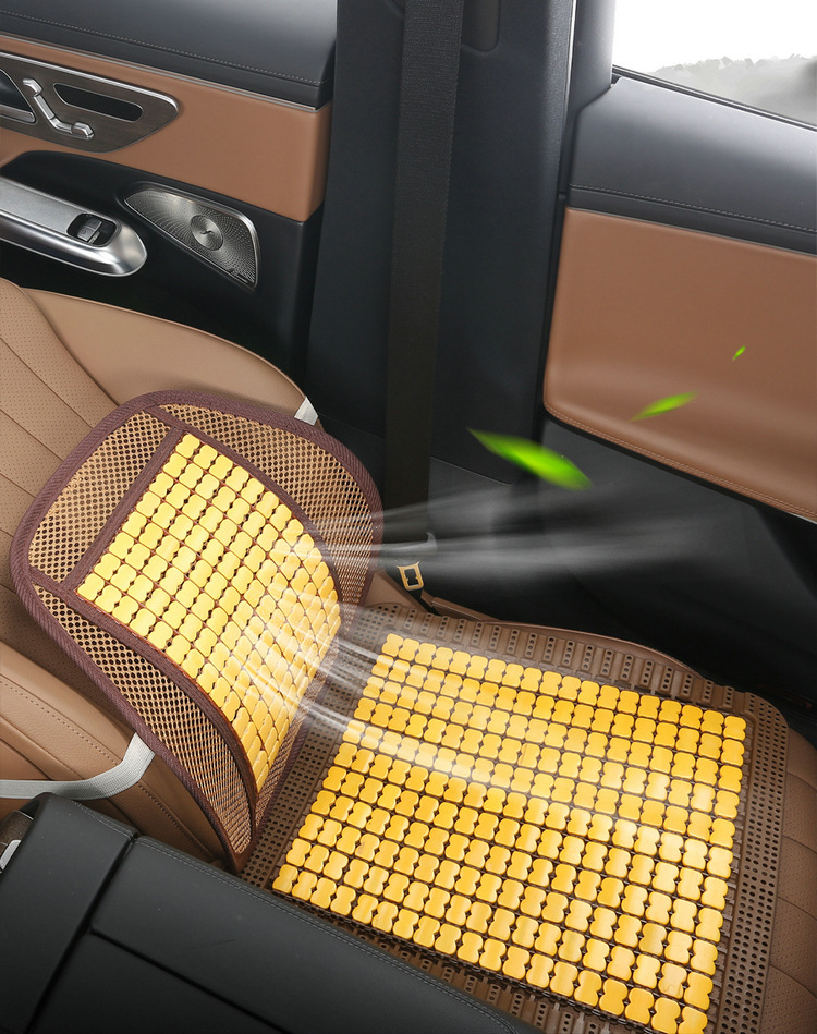 Summer Special Bamboo Mat Car Seat Cushion Silicone Gel Mat Bamboo Mat New Butt Cushion Factory Direct Sale