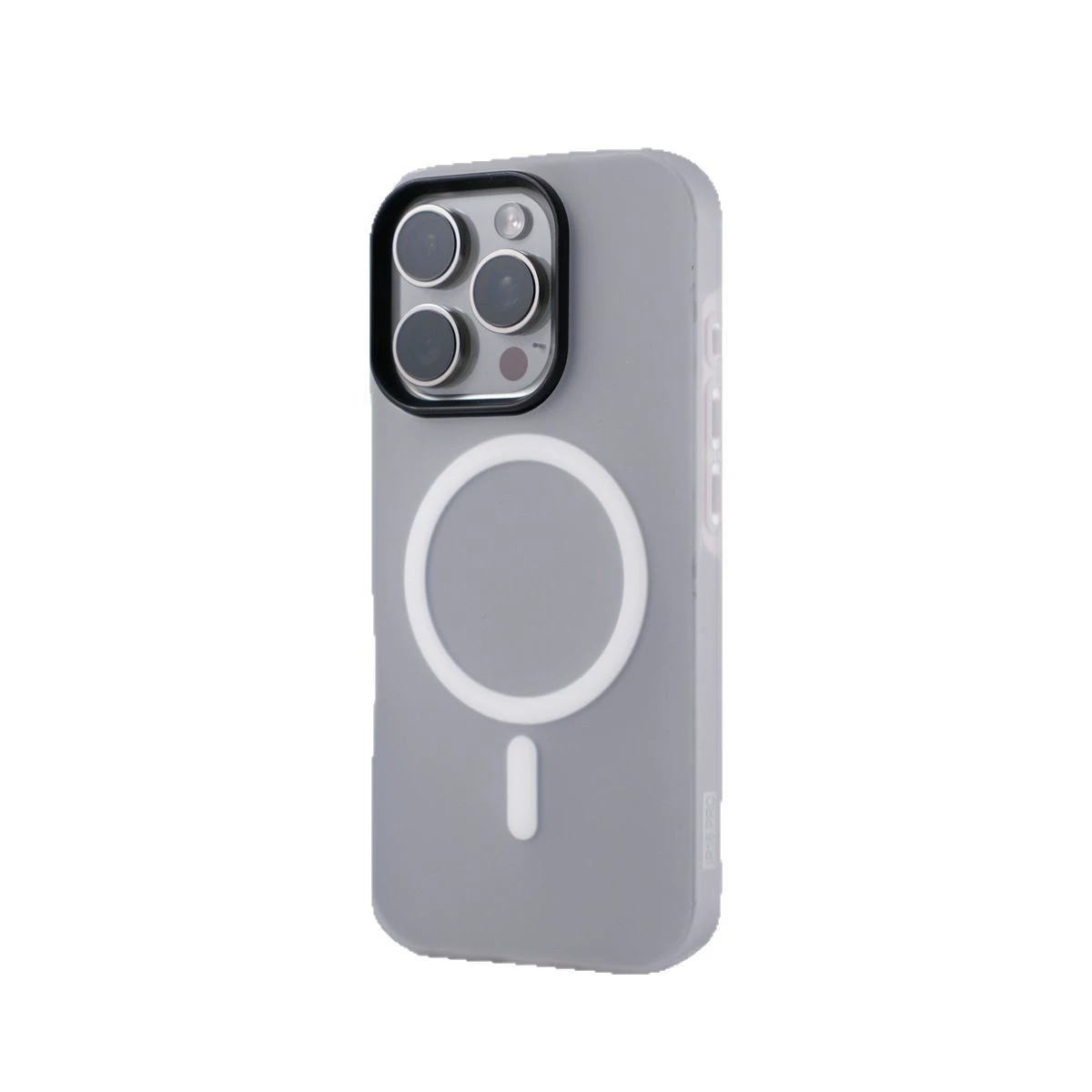 Чехол для телефона (Apple iPhone 15) матовый защитный магнитный кейс, кольцо MagSafe, многоцветный