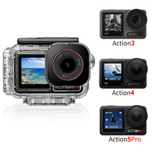 大疆DJIAction5PRO432防水壳潜水磁吸保护壳防摔壳大疆运动相机配