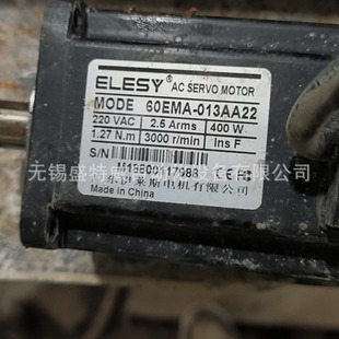 Original in stock 60EMA-013AA22 elessy servo motor 220V 400W