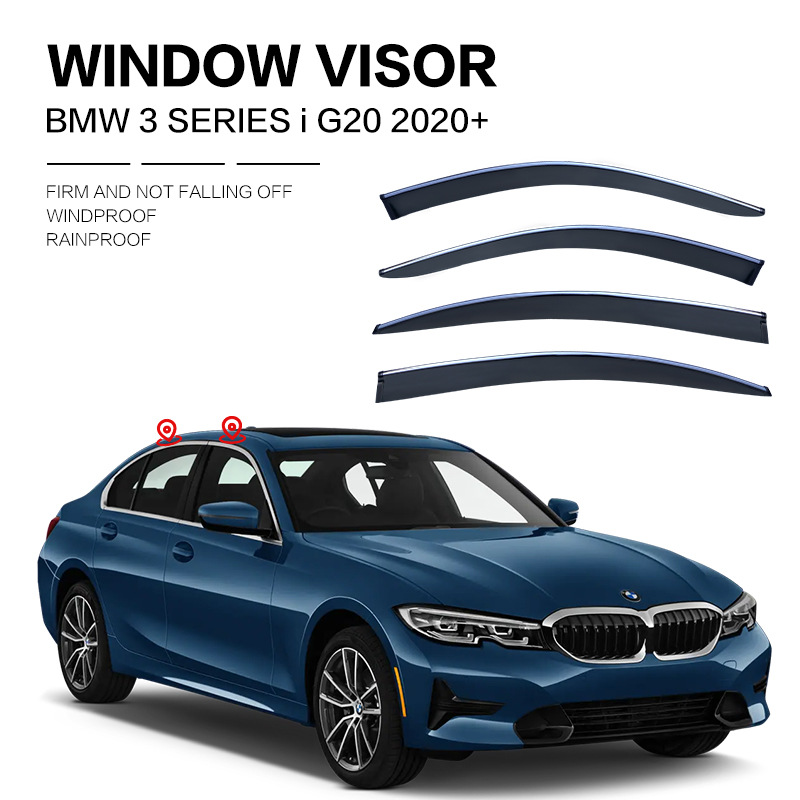 Suitable for BMW 3 series standard axle weather shield BMW 3 series E90 F30 Window visor
