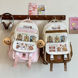 休闲背包;中大学生书包;小学书包