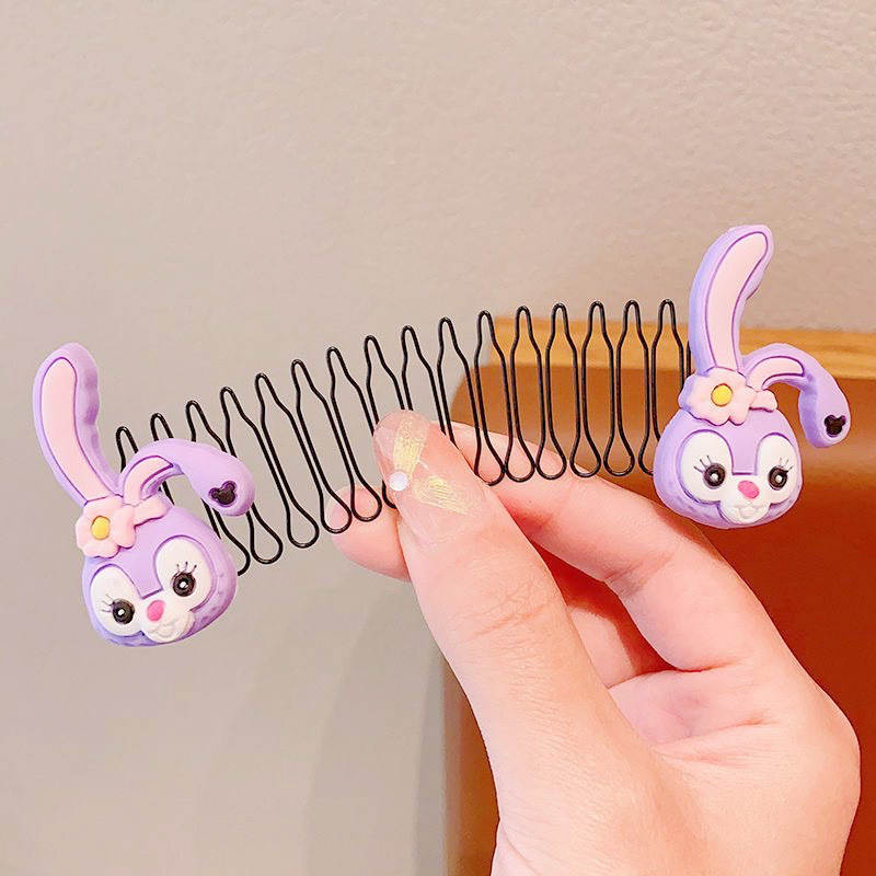 Peine para el cabello de dibujos animados para niñas pequeñas, herramienta para peinar el cabello, versión TikTok, peine Sanrio, accesorio para el cabello. image 8