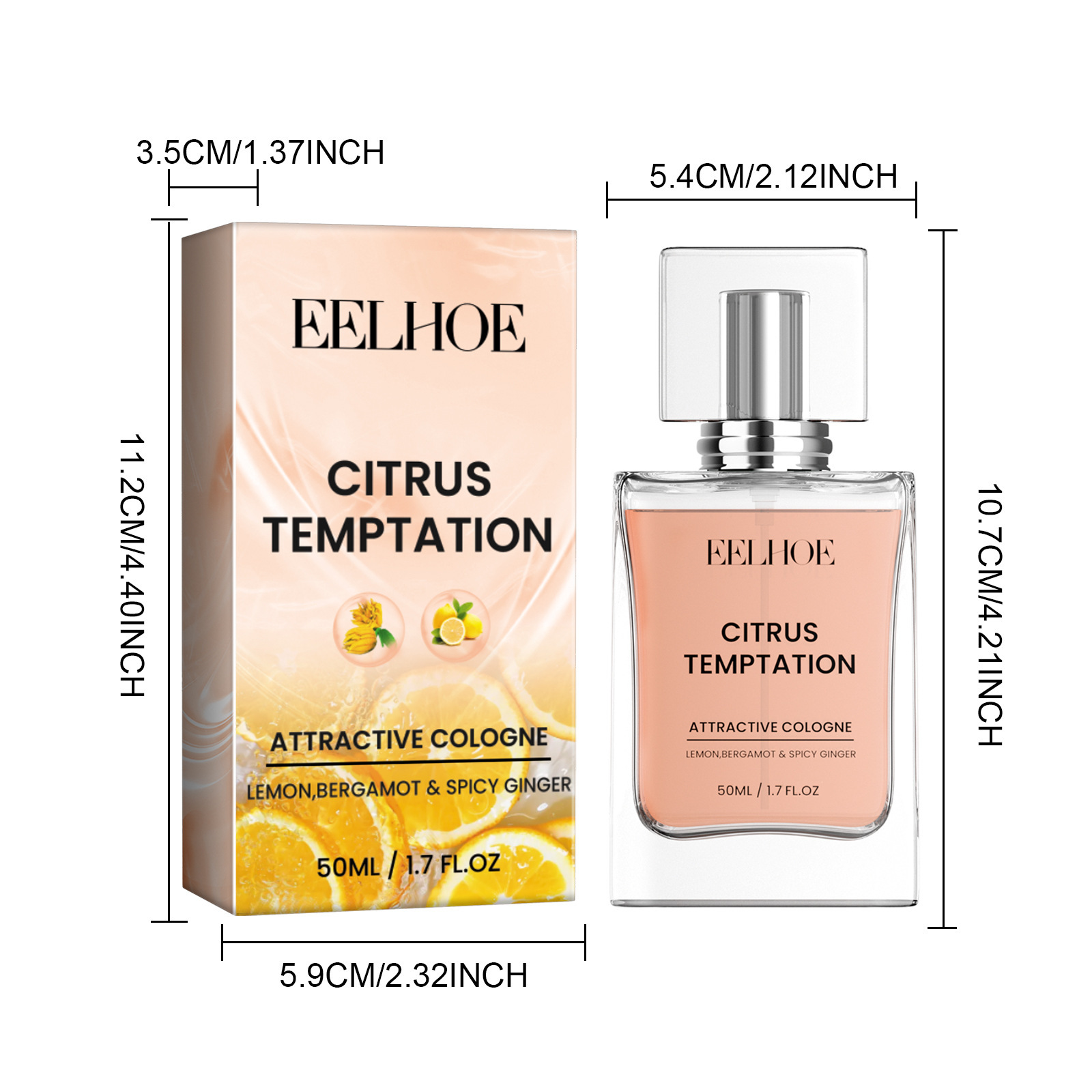 EELHOE Cupid Perfume Series Long-lasting Fragrance Couple Dating Fragrance Natural and Fresh to Take With You_voghion.com