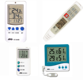 日本AND电子温湿度计AD-5640B/AD-5648A/AD-5694A/AD-5640A