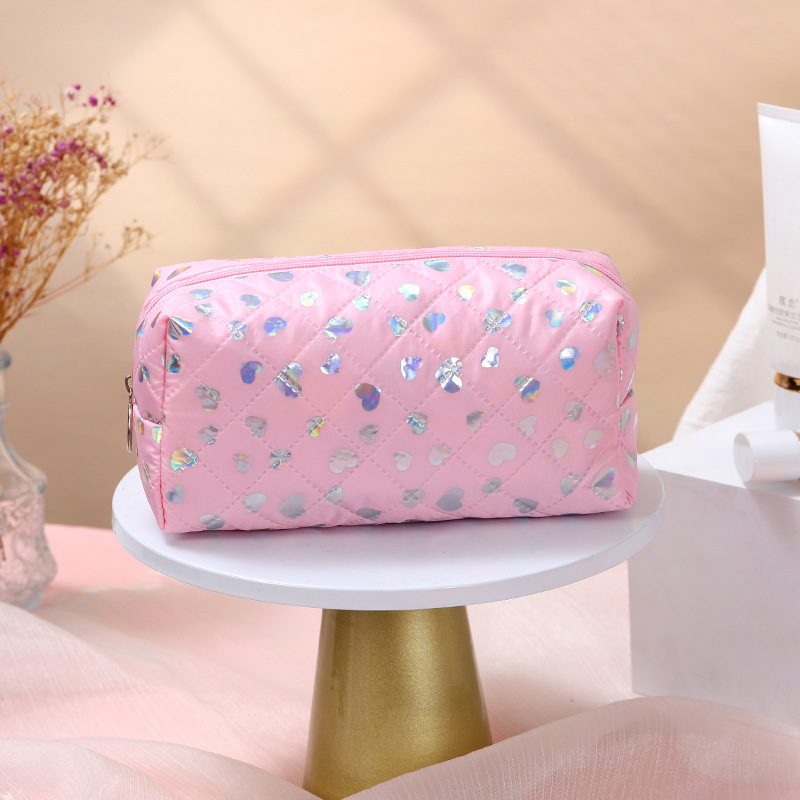 Bolsa de lavado portátil de mujer ligera de alta calidad de diseño de nicho de tela de viaje bolsa de almacenamiento de lavado