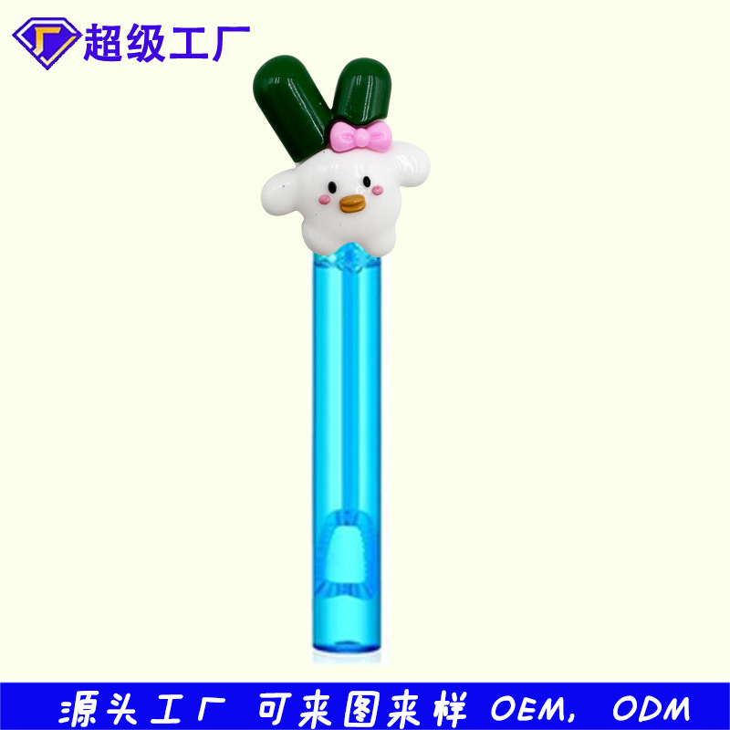 厂家批发热款卡皮巴拉泡泡水贴片配饰件迷你泡泡棒奖励玩具小礼品|undefined