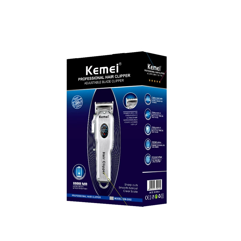 Kemei, металлическая машинка для стрижки волос
