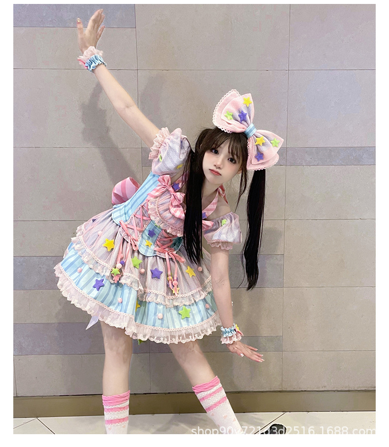 樱姬lolita原创设计正版砂糖魔法op洛丽塔轻lo裙日常连衣裙公主裙-阿里巴巴