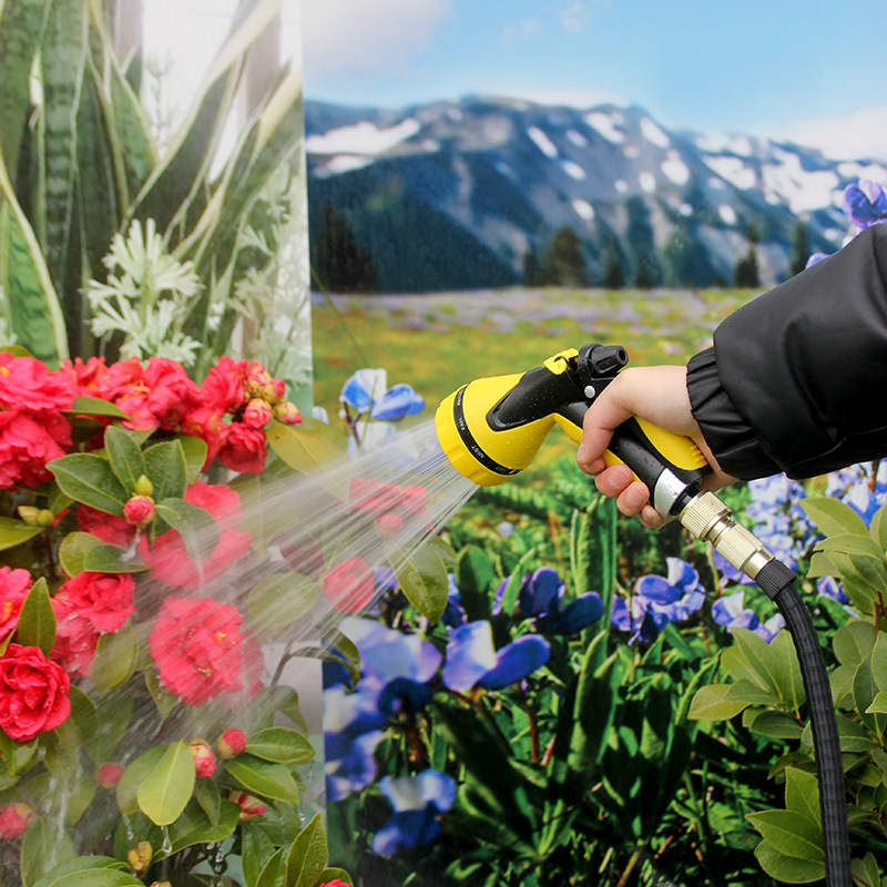 High Pressure Garden Watering Device Rubber Coated Connects To Tap Water For Car Washing Gardening Irrigation And Flower Watering Home Use_voghion.com