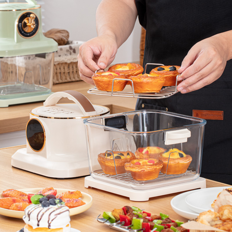 New Home Smart Air Fryer with Multifunctional Food Processor and Oven, Large Capacity, Dropshipping Available