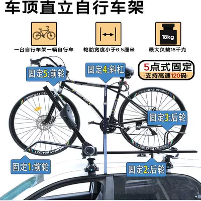 Car Suv Car Bicycle Car bike rack