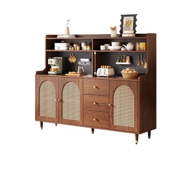 Aparador de lujo ligero, armario multifuncional, mueble de té integrado para sala de estar, mueble para vinos, mueble de almacenamiento de cocina moderno y minimalista para montar en la pared