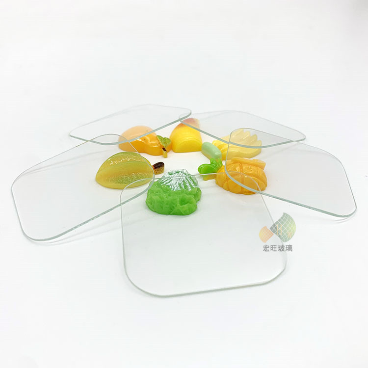 钢化玻璃 CNC精雕加工高透无杂质超白玻璃 任意形状选择