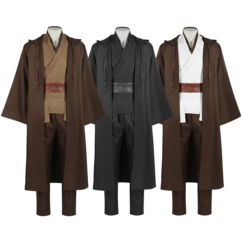 Halloween Cosplay Warrior Cloak Anakin Robe Cosplay Costume in Stock