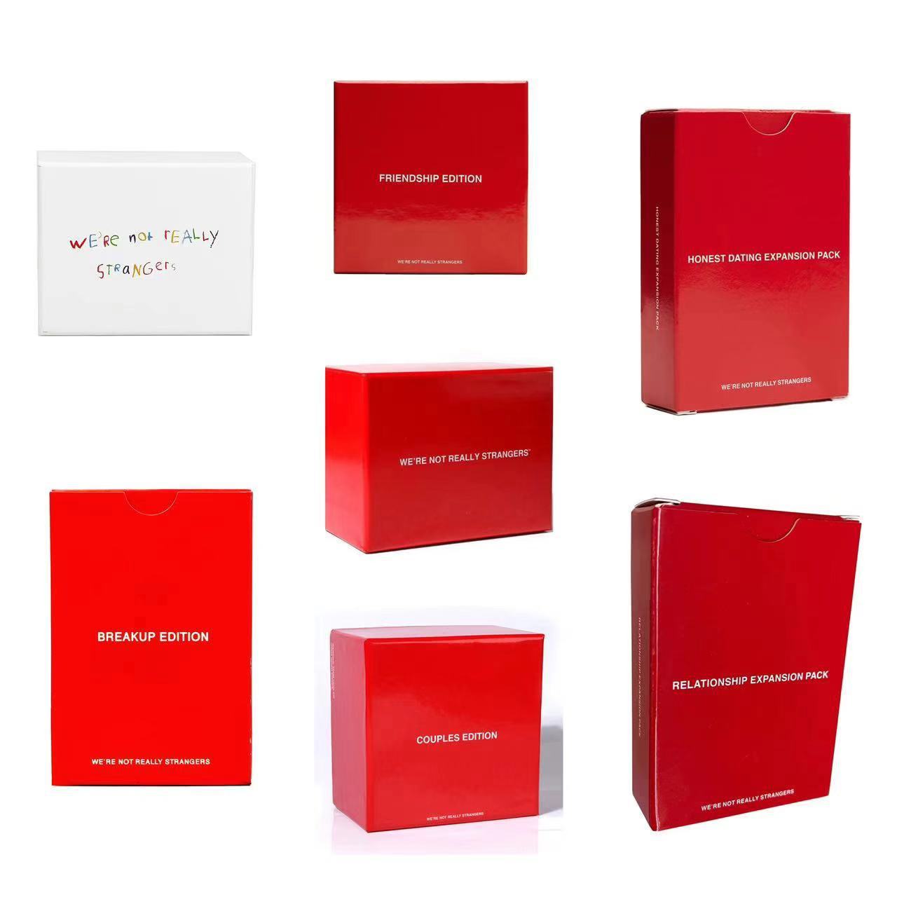 No somos realmente extraños juego de cartas-juego de mesa de cartas interactivo para adultos Edición extendida