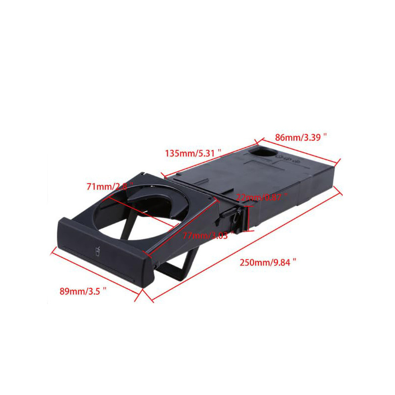 Car cup holder and drink rack suitable for Audi A6 C5 98-05 models 4B0862534D Mazda 6